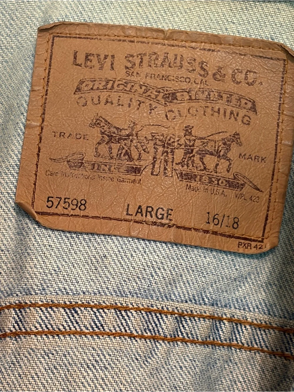 Levi's Light Blue Denim Trucker Jacket